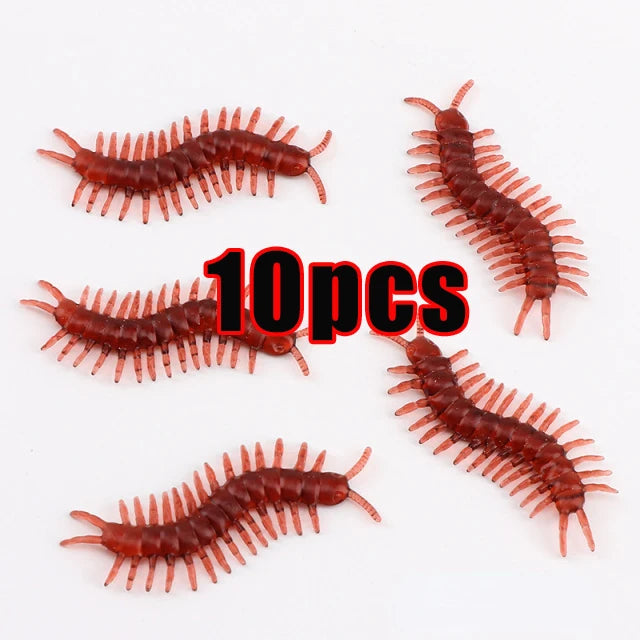 50pcs Realistic Fake Bug Prank Set Halloween Party Decor Props - 30
