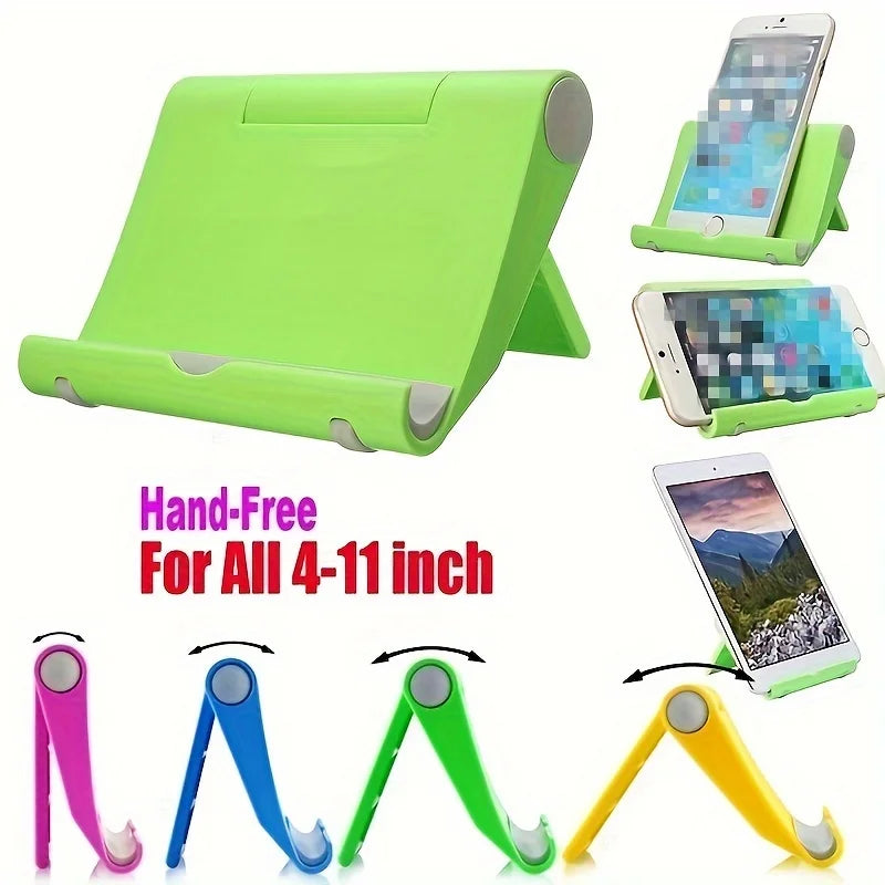 Universal Folding Phone and Tablet Stand Adjustable Desktop Holder