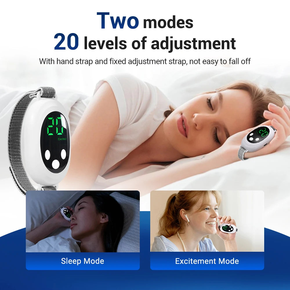 Handheld Sleep Aid Device Microcurrent Palm Pulse Massager - 2