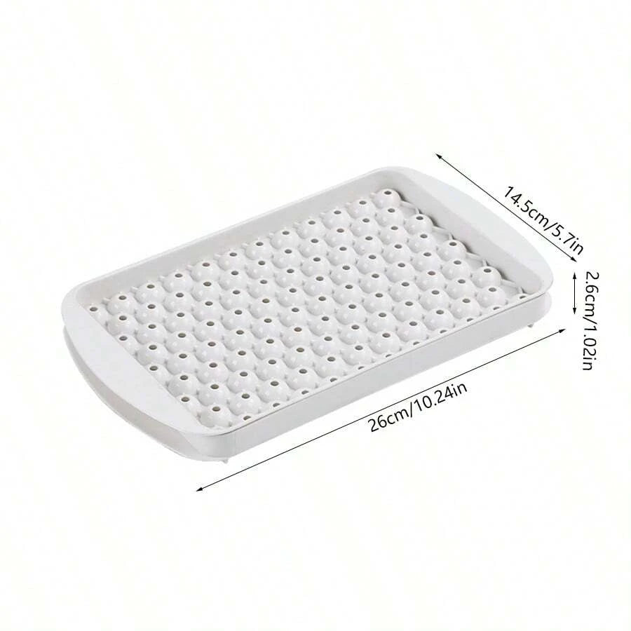 104 Grid Mini Ice Cube Tray Spherical Ball Maker Mold for Drinks