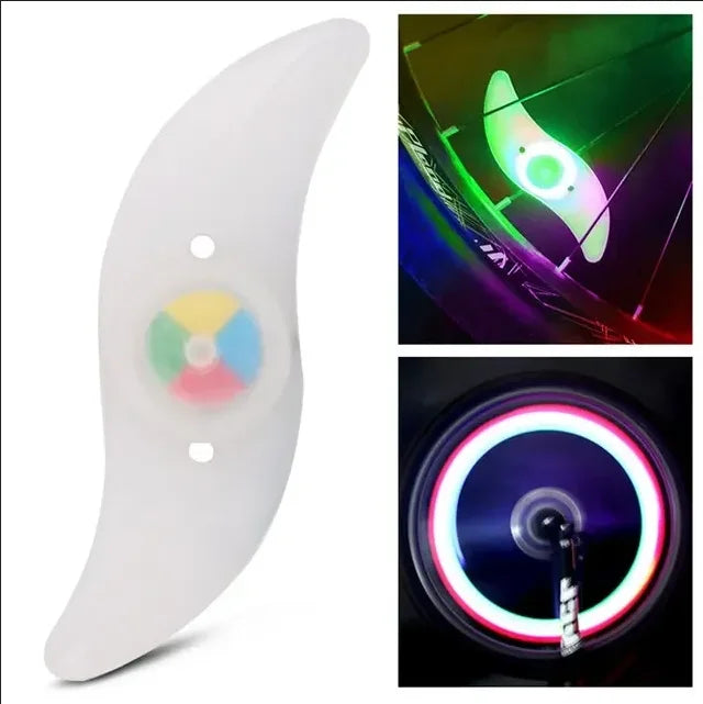 LED Bike Wheel Spoke Lights Waterproof Bicycle Safety Warning Lamp - 9