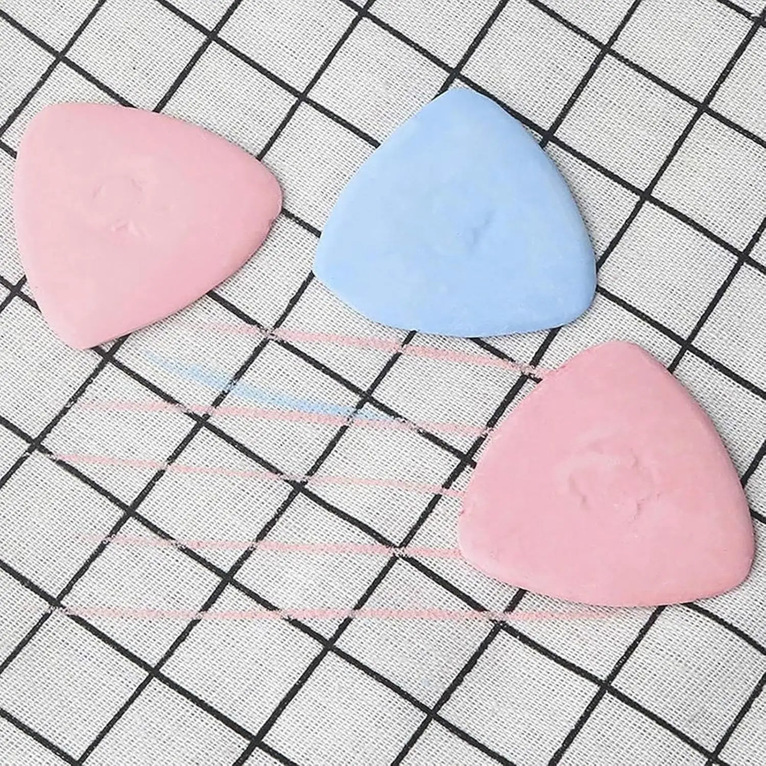 Triangle Tailors Chalk Set Erasable Fabric Marker for Sewing Quilting - 9