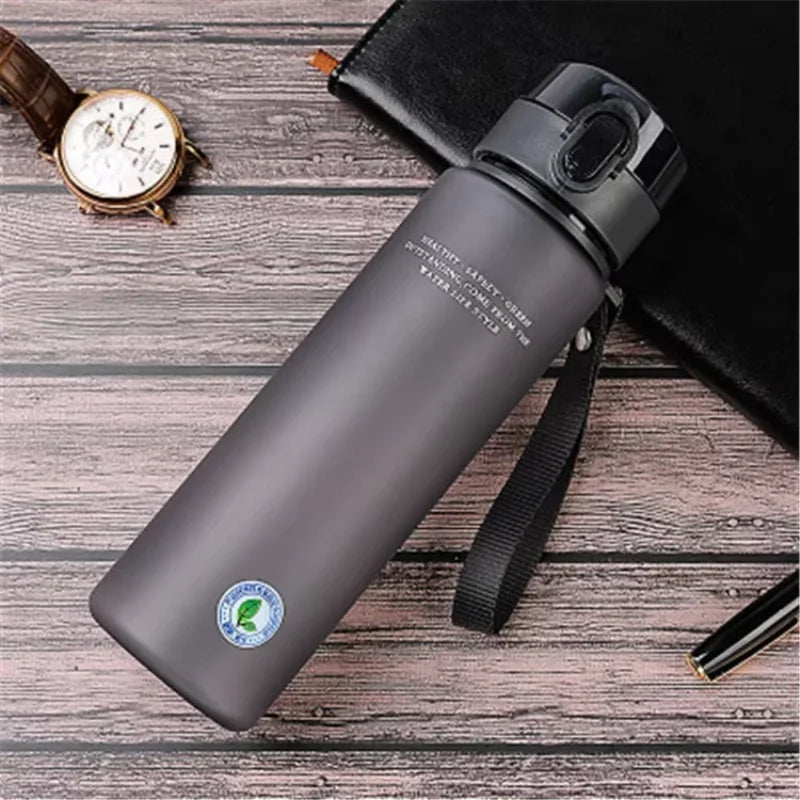 Leak Proof Sports Water Bottle BPA Free Gym Hiking Travel Drink Cup