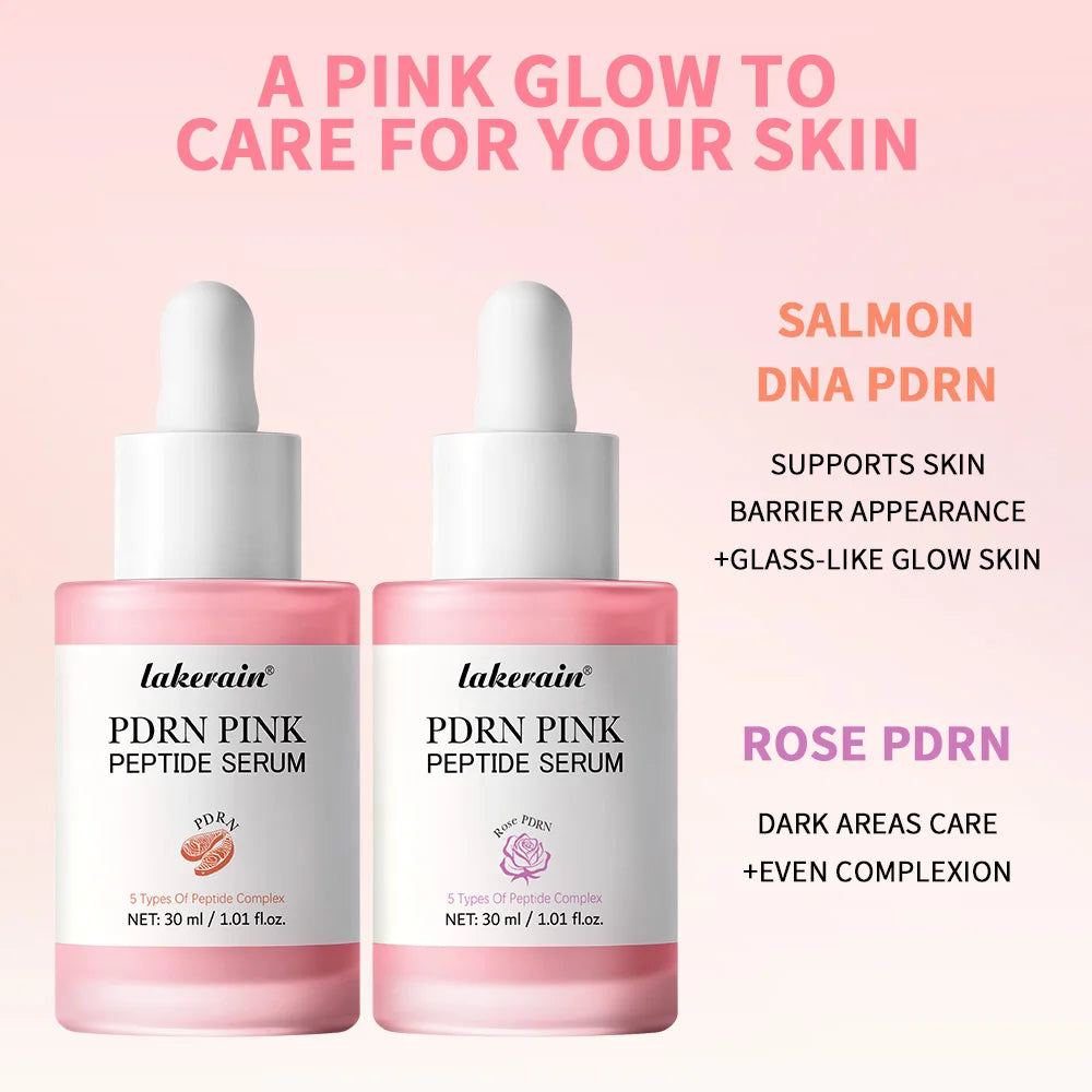 Lakerain PDRN Pink Peptide Serum Korean Skincare Essence - 3