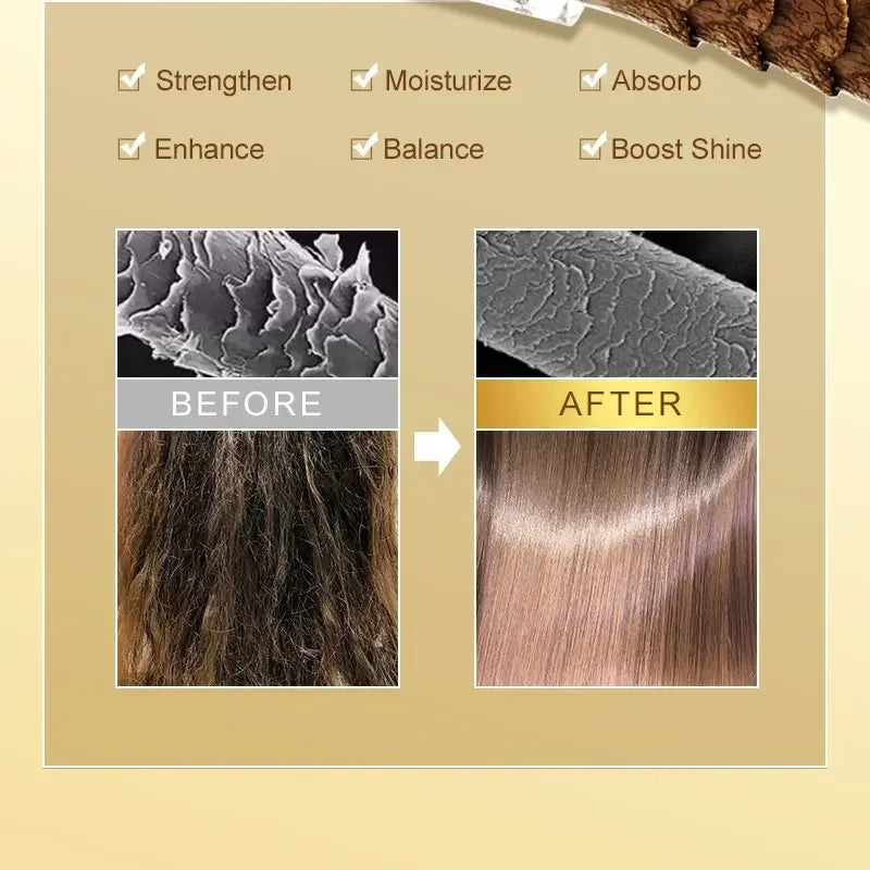 PURC Morocco Oil Nourishing Hair Serum & Repair Treatment