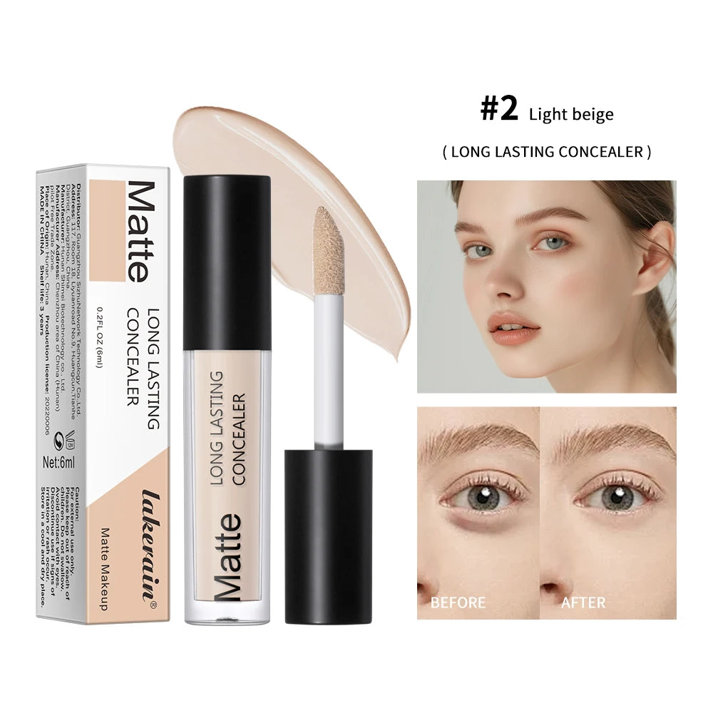 Long Lasting Full Coverage Liquid Matte Concealer Makeup
