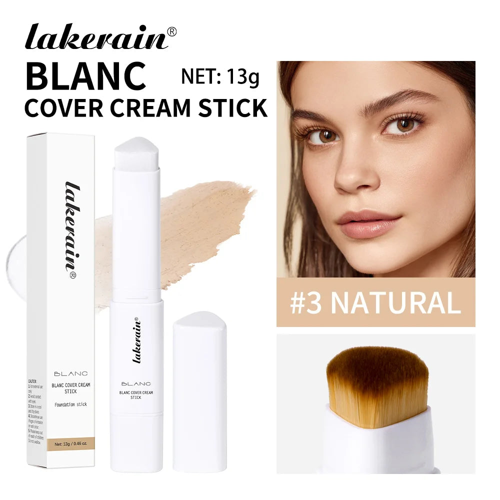 Lakerain Color Changing Foundation Stick Dual-Ended Concealer Makeup