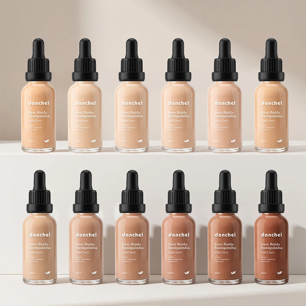 Danchel Lightweight Liquid Foundation Matte Soft Makeup