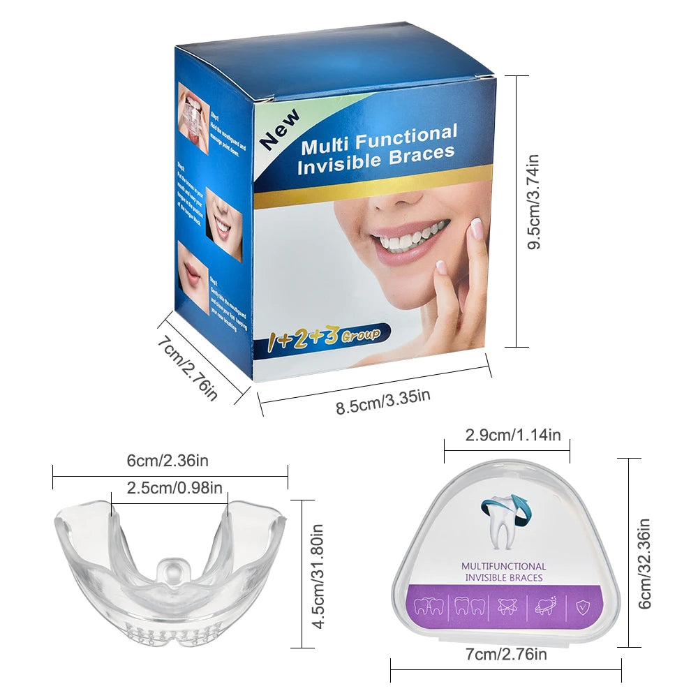 3 Stages Dental Braces Teeth Trainer Alignment Mouthpiece
