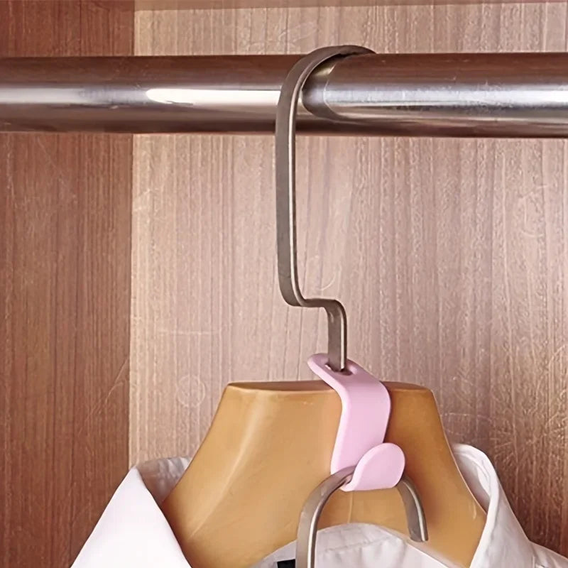 8 Hook Wooden Closet Organizer Rack for Belts Ties and Accessories