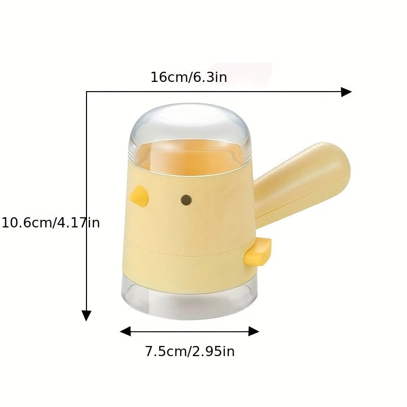 Bird Shaped Quantitative Salt Dispenser Precise Seasoning Control Jar - 6