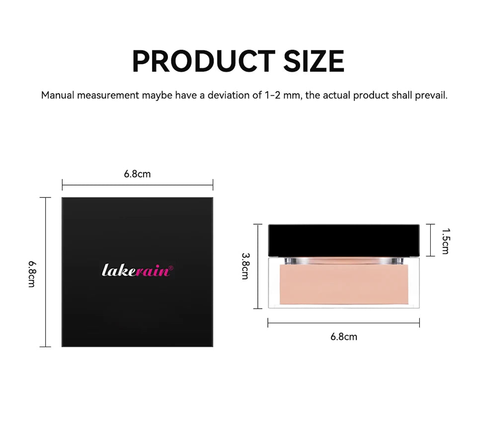 Matte Loose Baking and Setting Powder Oil Control Waterproof Makeup