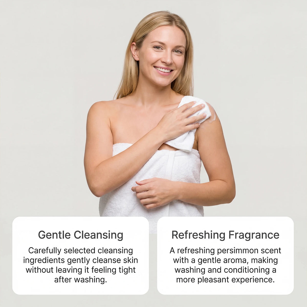 Persimmon Soap Bar Deodorizing Body Cleanser