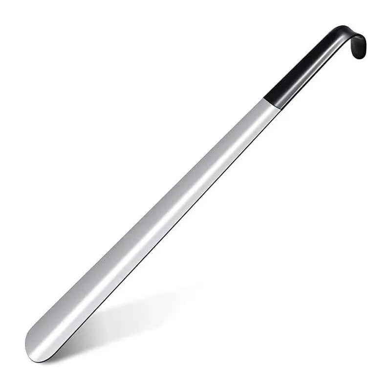 Long Handle Stainless Steel Shoehorn Easy Grip Shoe Helper - 7