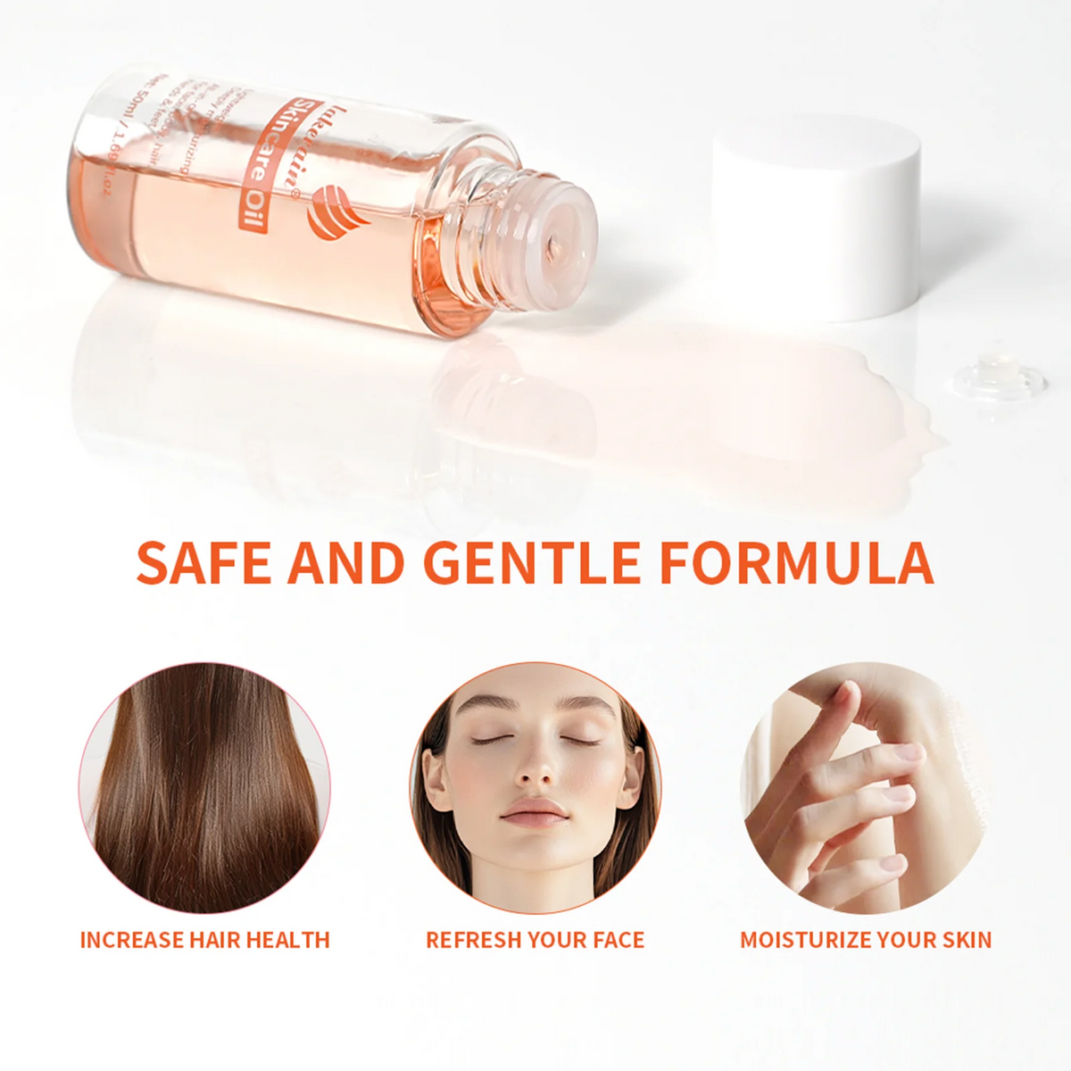 Bio Skincare Body Oil Face Moisturizer & Hair Health Treatment