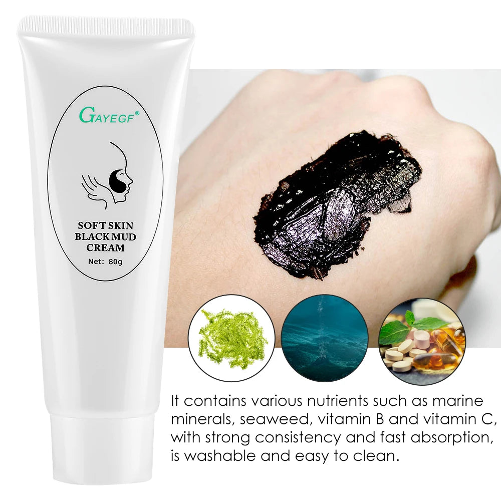 Carbon Gel Laser Toner Skin Rejuvenation Black Face Mask Cream