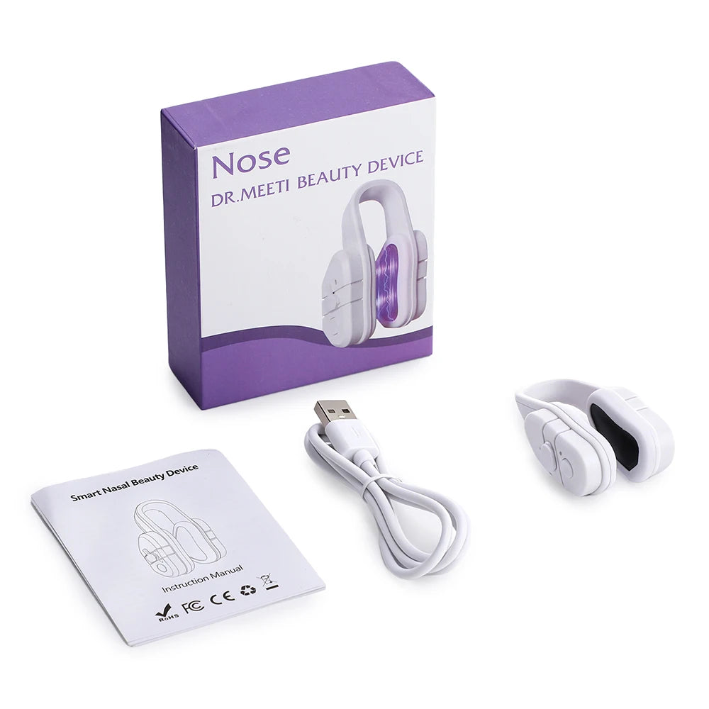 EMS Nose Shaper Sculpting Massager Clip Lift Up Beauty Tool - 18
