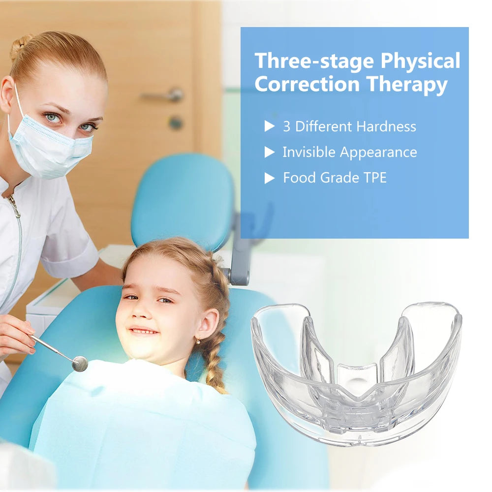 Kids Dental Orthodontic Braces 3 Stage Teeth Alignment Trainer