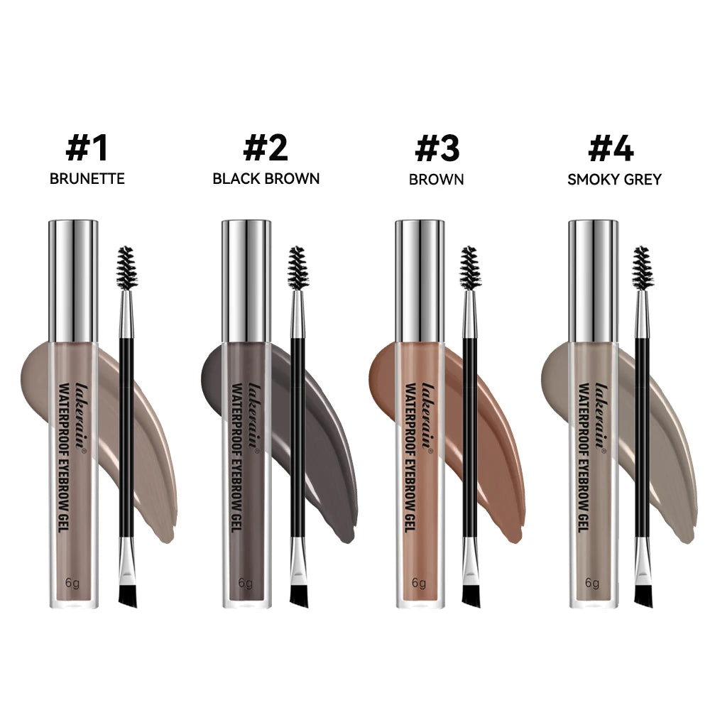 Waterproof Eyebrow Tint Gel Long Lasting Natural Look - 4