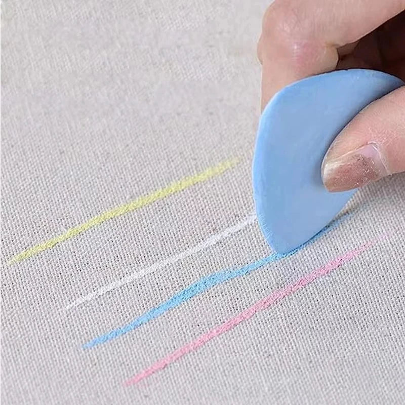 10pc Tailors Chalk Set Erasable Fabric Marker for Sewing and Patchwork