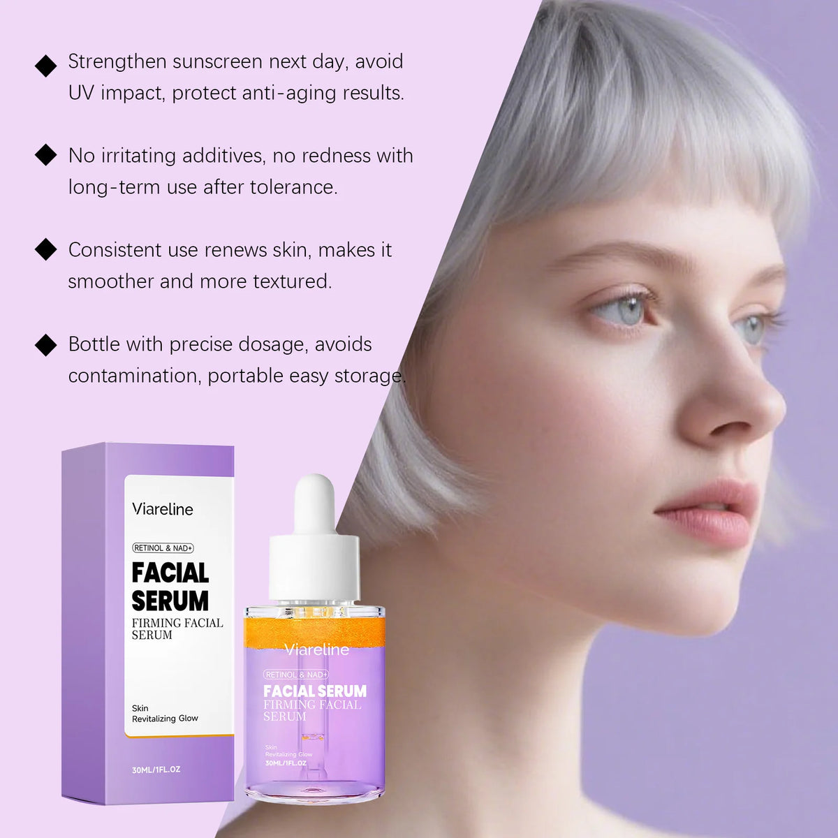 Retinol Facial Serum Firming Lifting Anti Aging Skin Care
