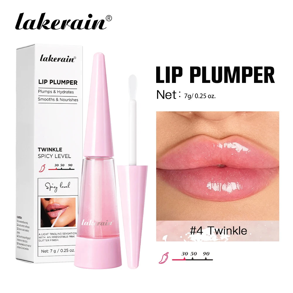 Instant Lip Plumping Gloss Hydrating Volumizing Lip Care Makeup - 20