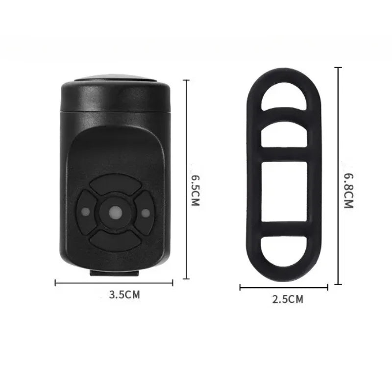 USB Rechargeable Electric Bicycle Horn Anti-Theft Alarm Bike Bell - 6