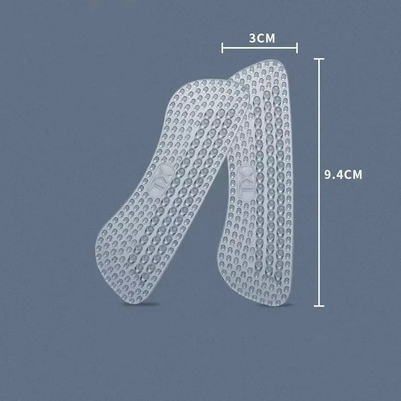 Silicone Heel Grips Anti Slip Shoe Inserts for Women Heel Protectors