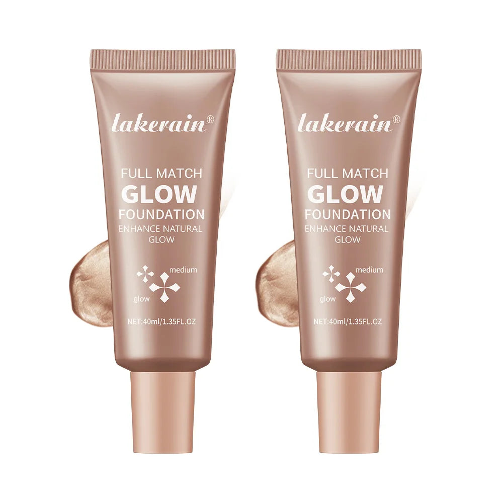 Glowing Liquid Foundation Moisturizing Highlighter Makeup Base