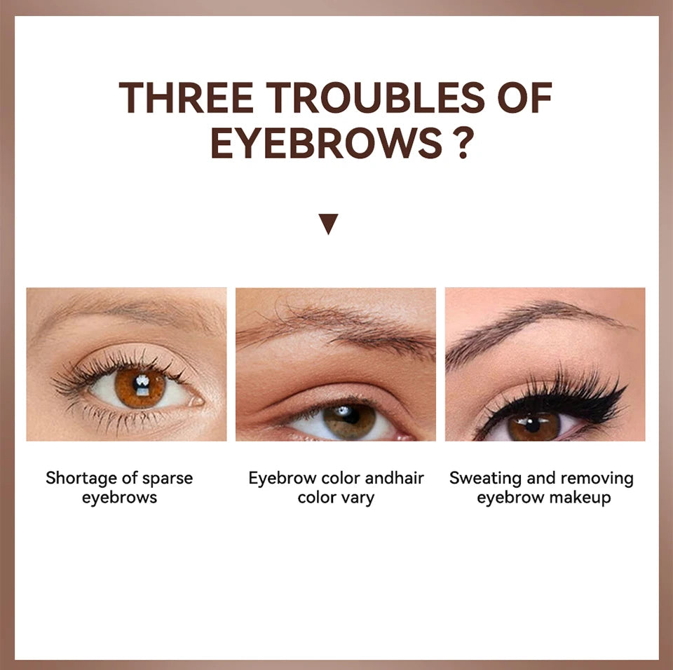 Waterproof Eyebrow Tint Gel Long Lasting Natural Look