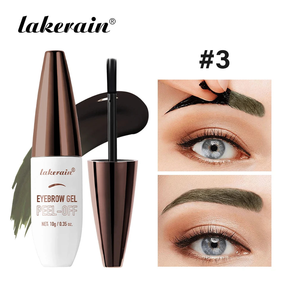 Lakerain Peel Off Eyebrow Gel Waterproof Brow Tint Cream