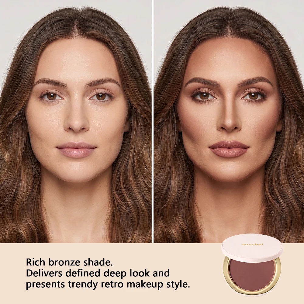 Buildable Pressed Bronzer Powder Matte Contour Makeup - 10