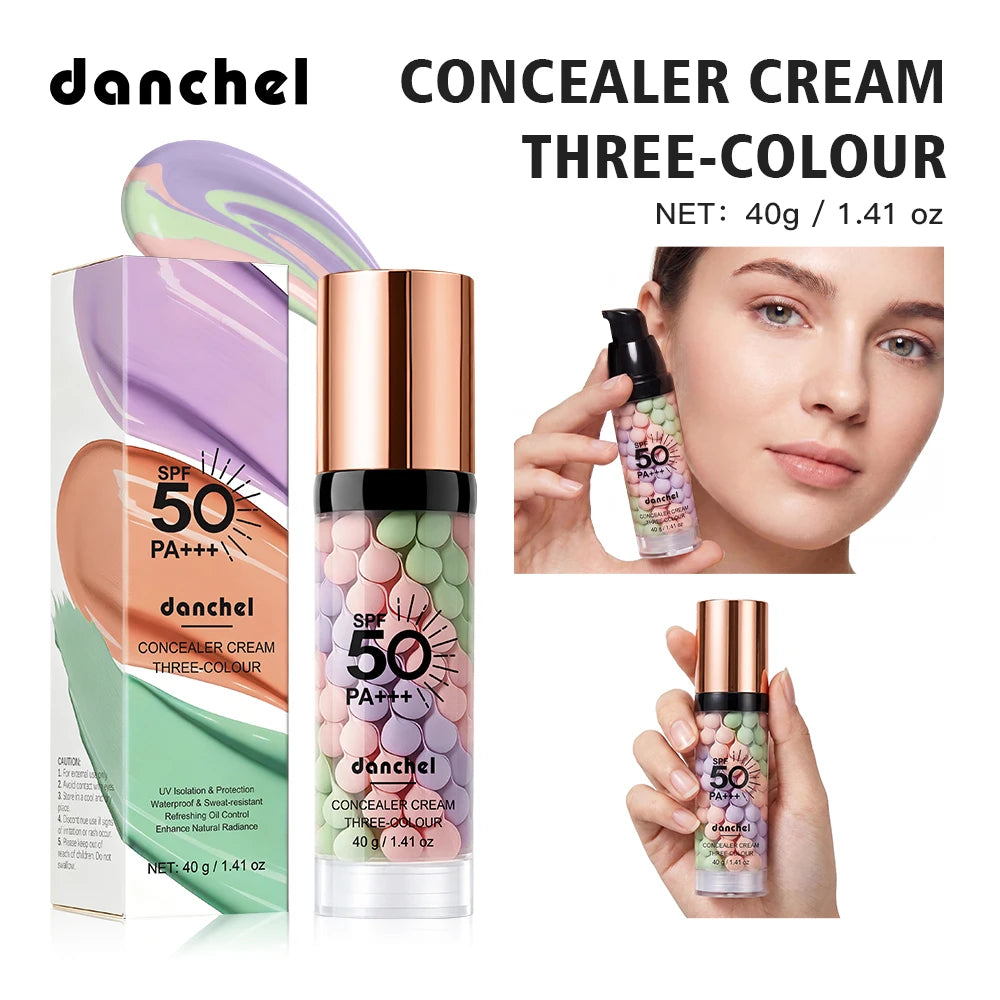 3-in-1 SPF 50 Color Correcting Primer & Makeup Base - 24
