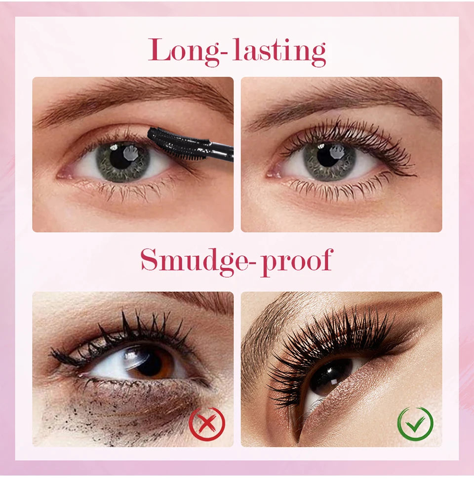 Waterproof Mascara Lengthening Eyelash Extension Curling Makeup - 11