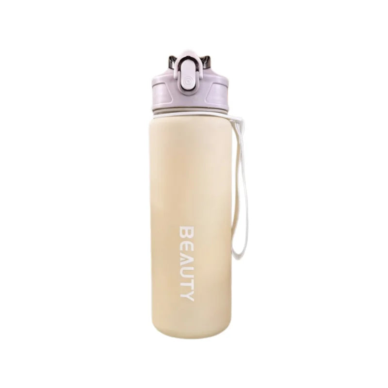 600ml Frosted Water Bottle Leak Proof Sport Flask for Gym and Office - 15