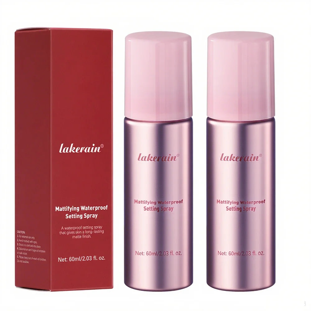 Mattifying Waterproof Setting Spray Long Lasting Makeup Fixer