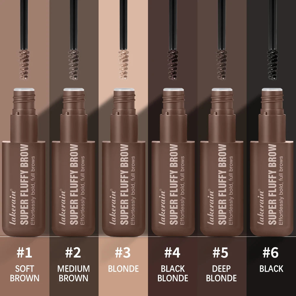 Waterproof Eyebrow Mousse Volumizing Fluffy Brow Gel - 2