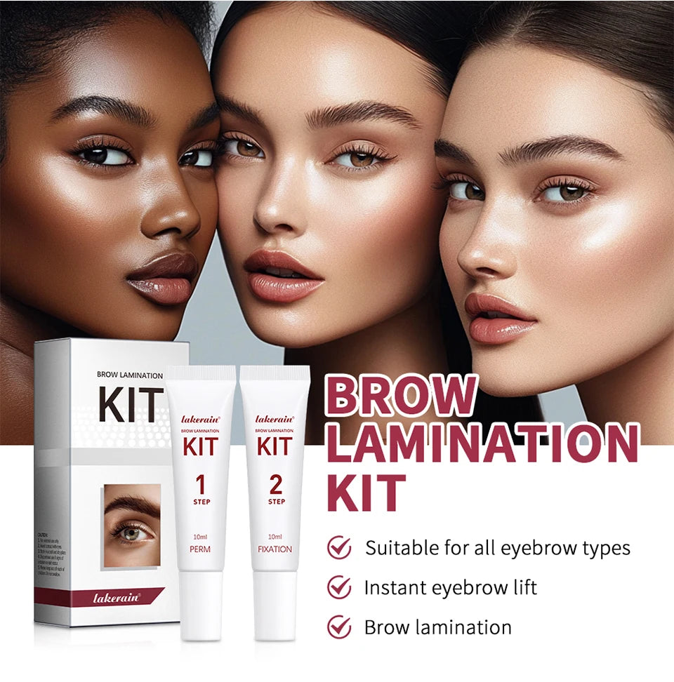Lakerain Brow Lamination Kit Semi-Permanent Eyebrow Lift Set