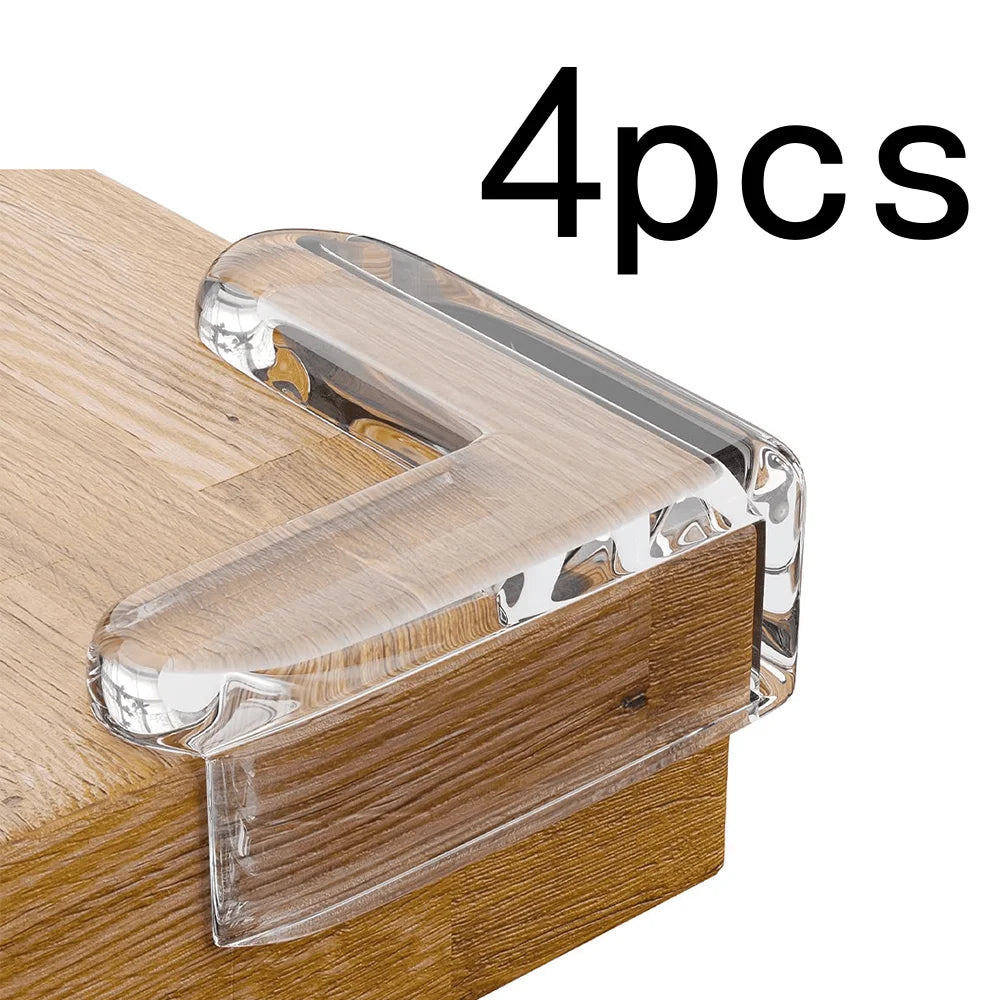 Baby Safety Corner Guards Clear Silicone Table Edge Protectors - 18
