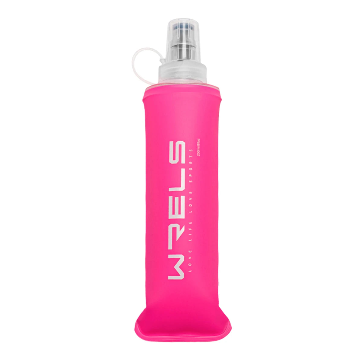 WRELS Collapsible Soft Water Bottle Running Hydration Flask Sport Bag - 16