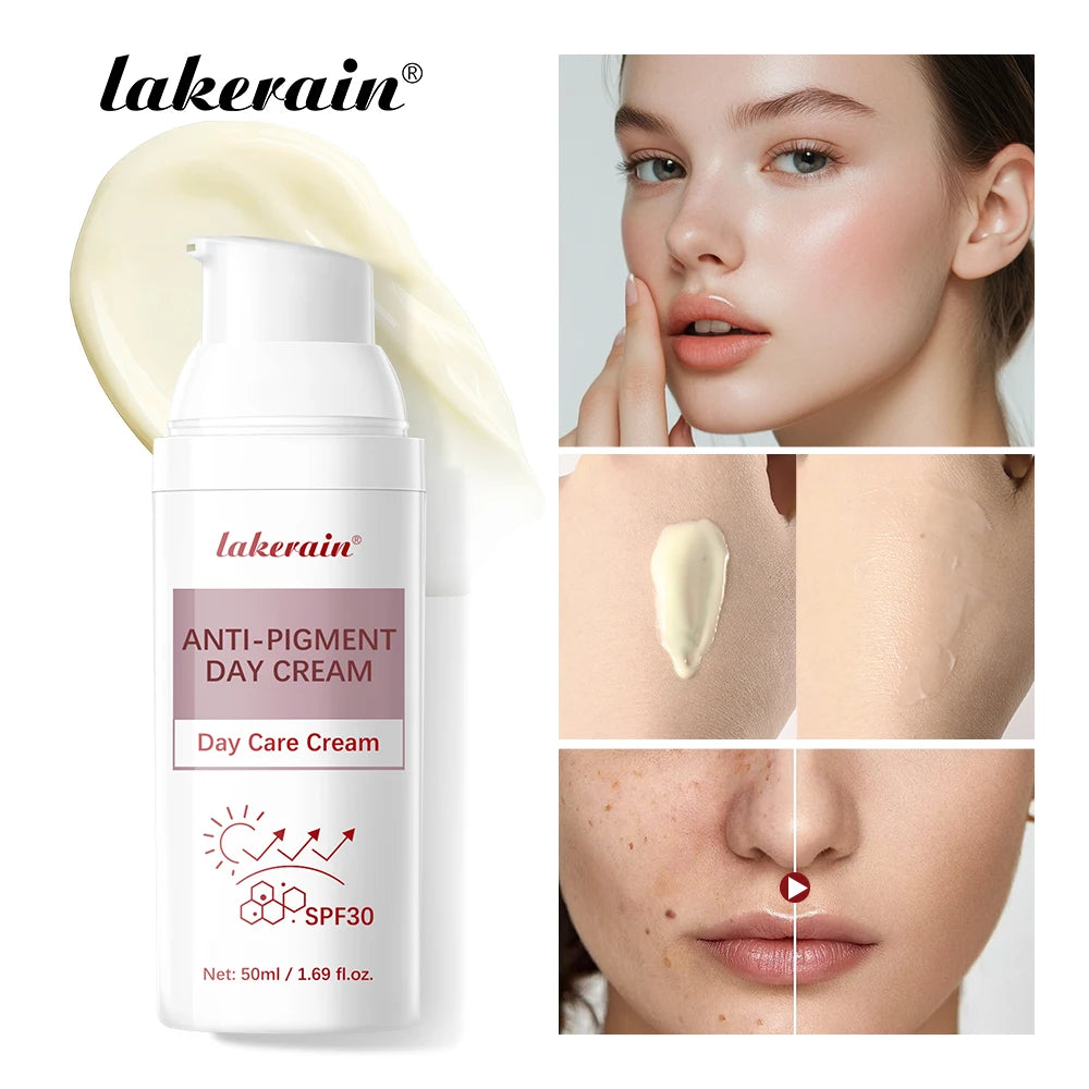 Anti-Pigment Day Cream SPF 30 Hydrating Facial Sun Protection - 1