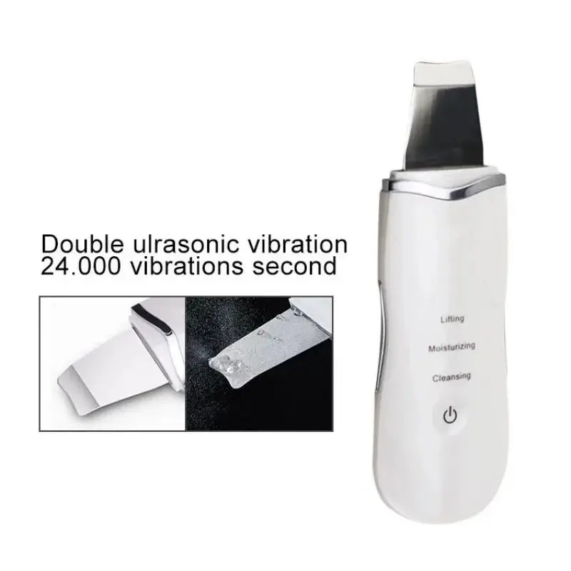 Ultrasonic Skin Scrubber Spatula Blackhead Remover - 3