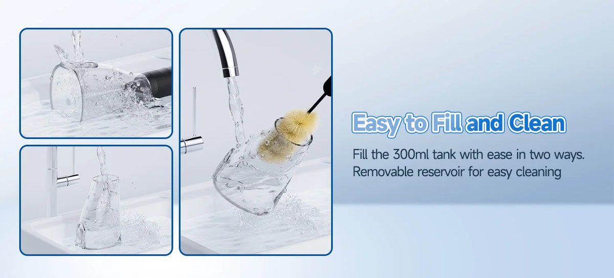 Water Flosser Teeth Cleaner Rechargeable Oral Irrigator