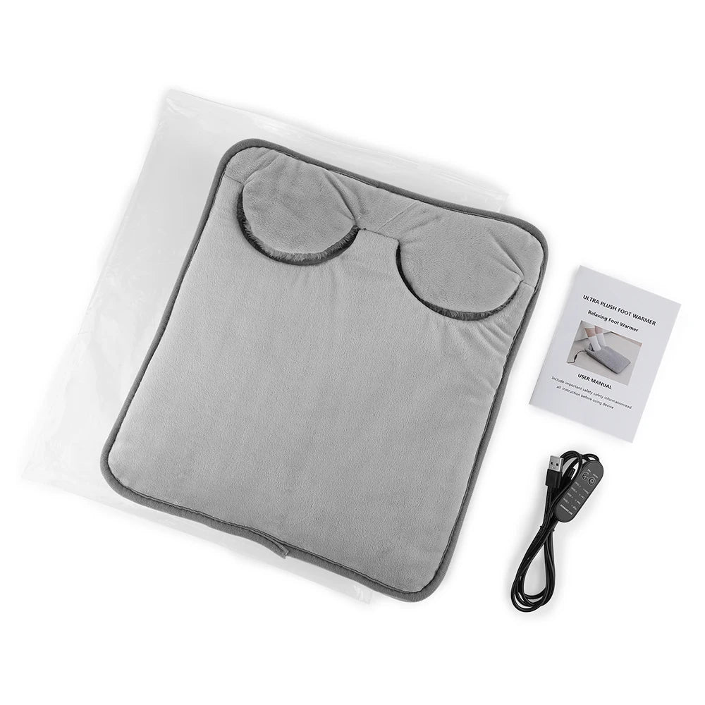 Electric Foot Warmer Heated Pad Winter Foot Heating Device