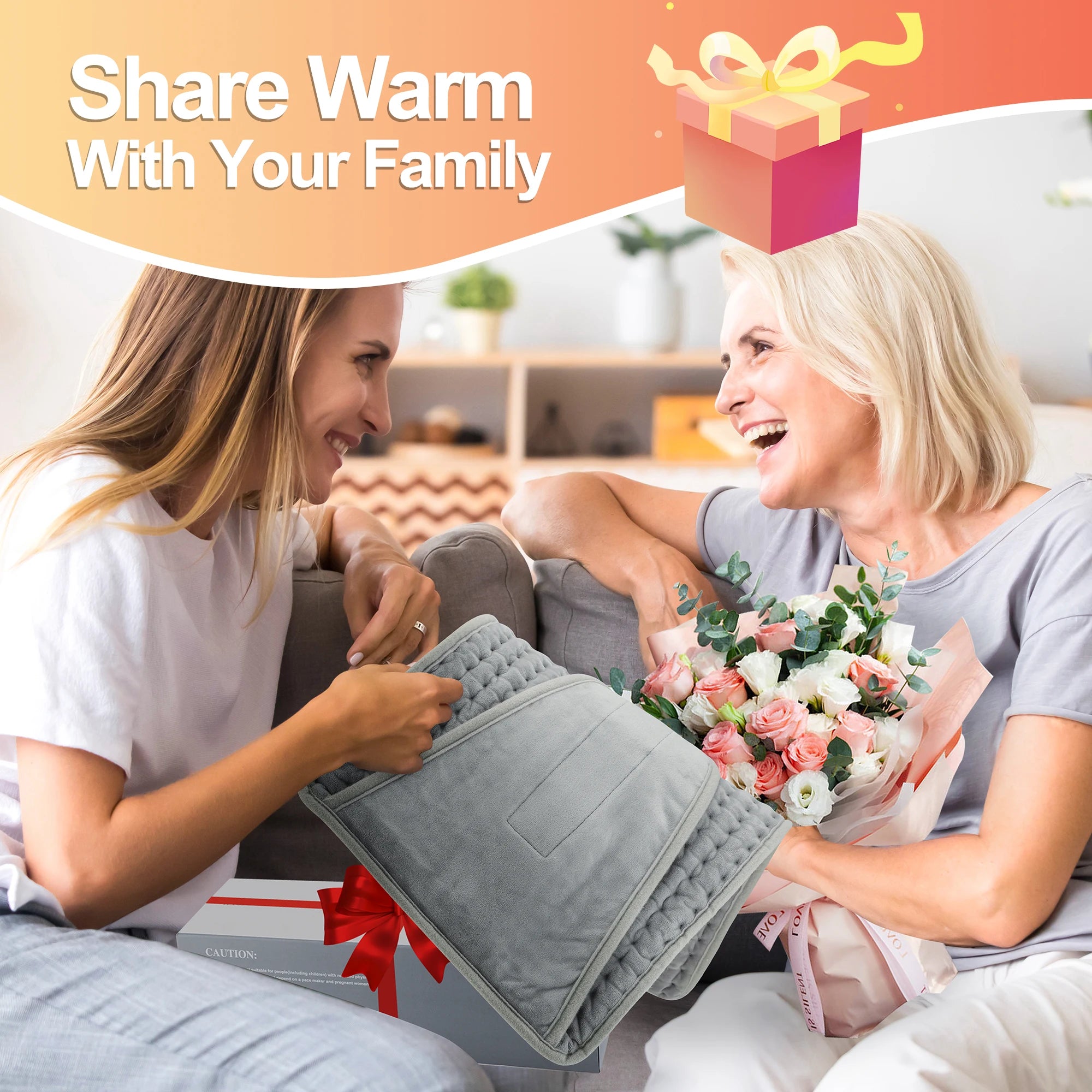 Electric Heating Pad Thermal Mat for Body Warming and Pain Relief - 14