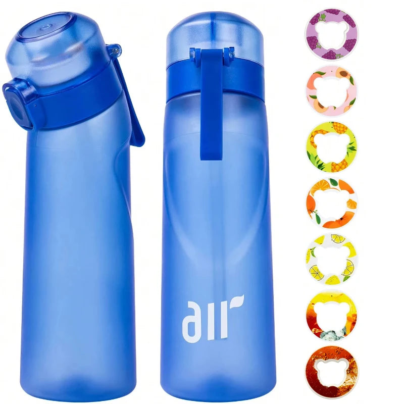 Scented Air Water Bottle with Flavor Pods for Sports and Hydration - 9