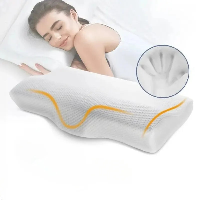 Orthopedic Memory Foam Cervical Pillow for Neck Pain Relief - 1