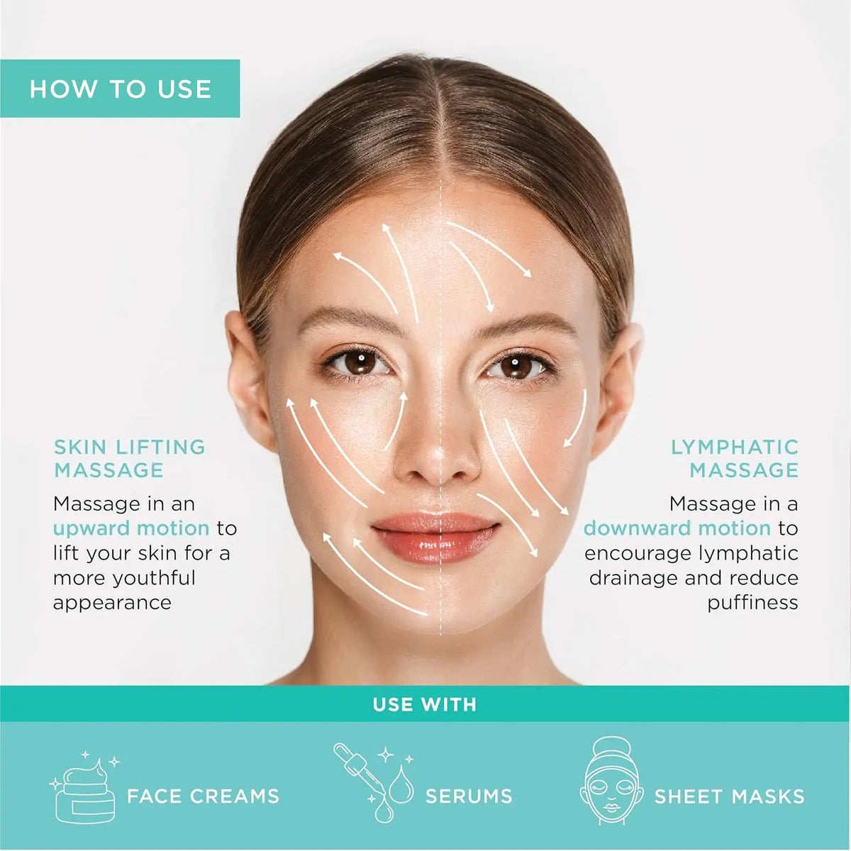 Stainless Steel Ice Globes Facial Cryo Sticks Cooling Roller