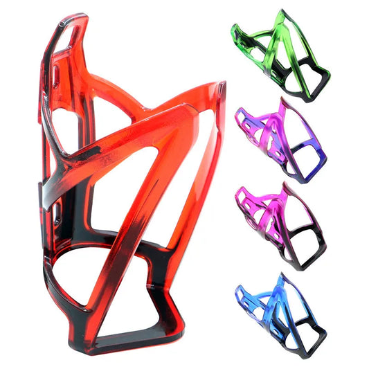Dual Color Bicycle Water Bottle Cage Mountain Bike Cup Holder Rack
