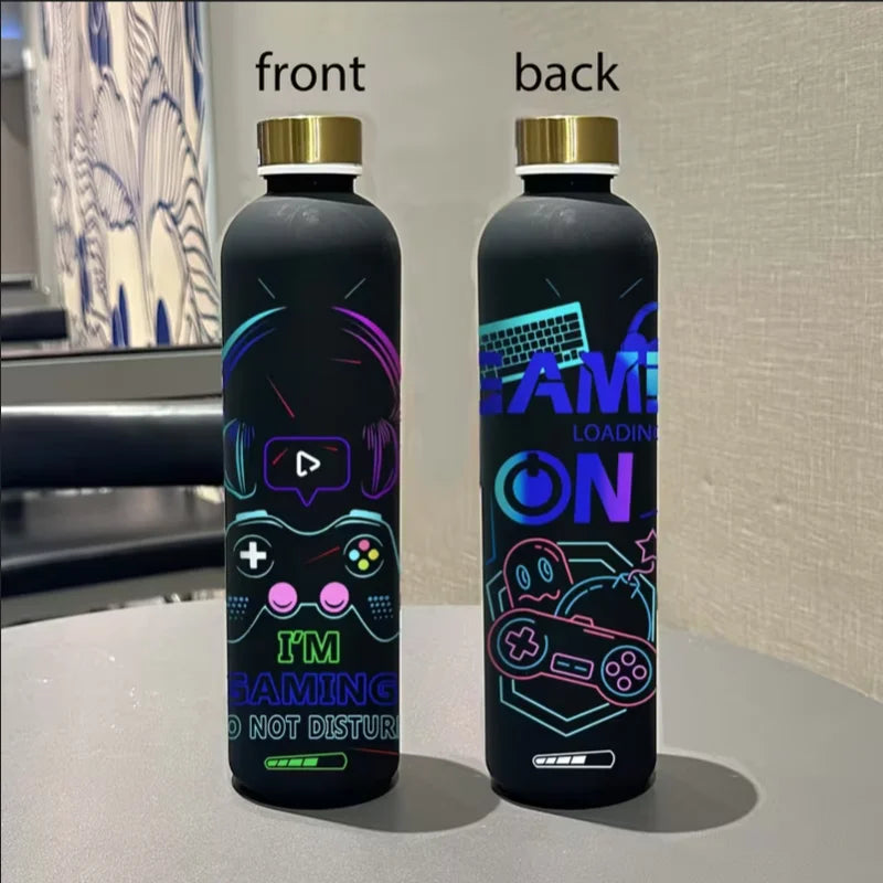 3D Printed Gaming Water Bottle Large Capacity Portable Sports Flask - 16